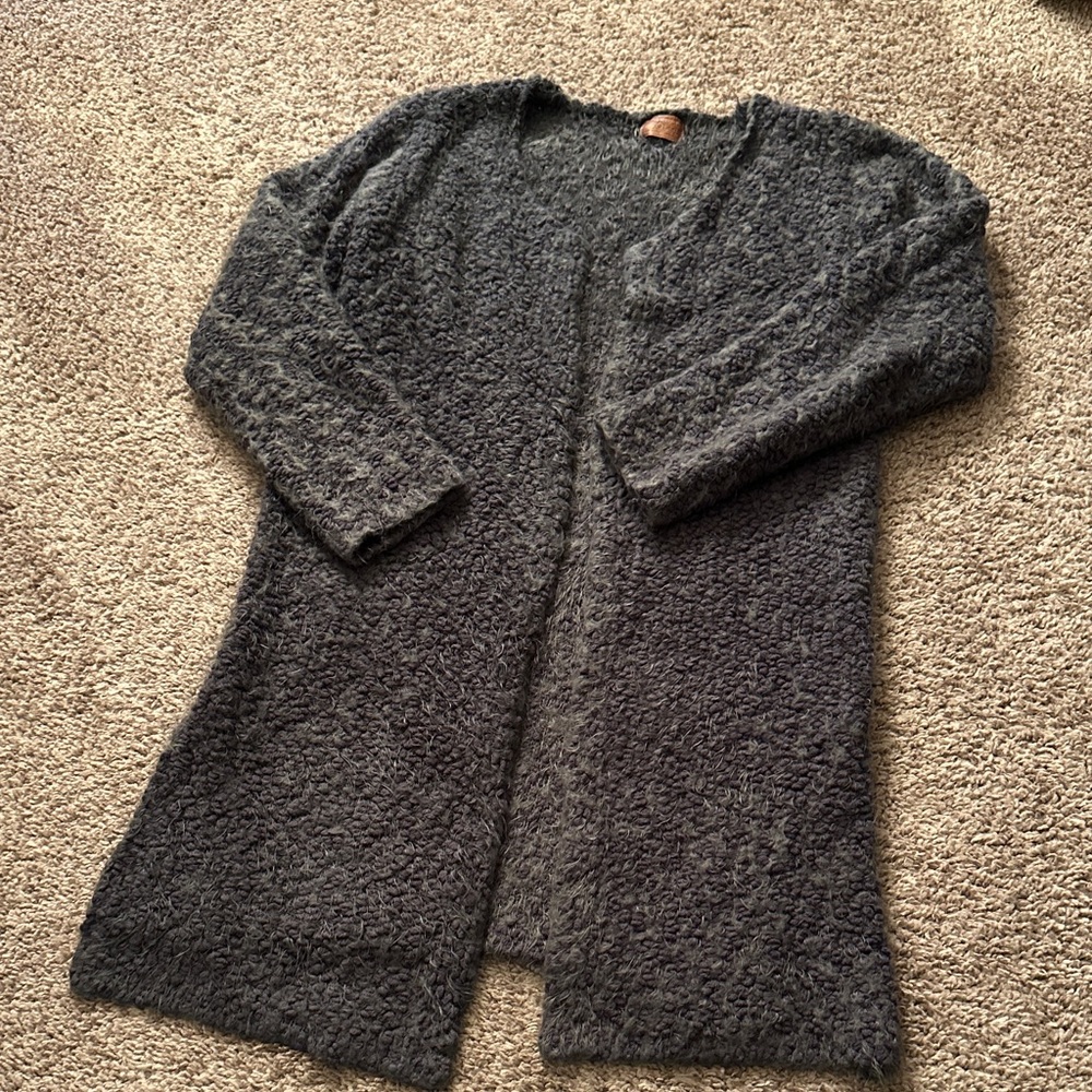 POL duster cardigan size small